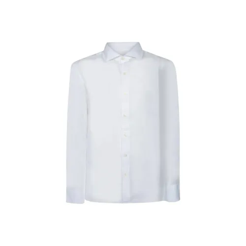 120% LINO Белые Мужские Рубашки