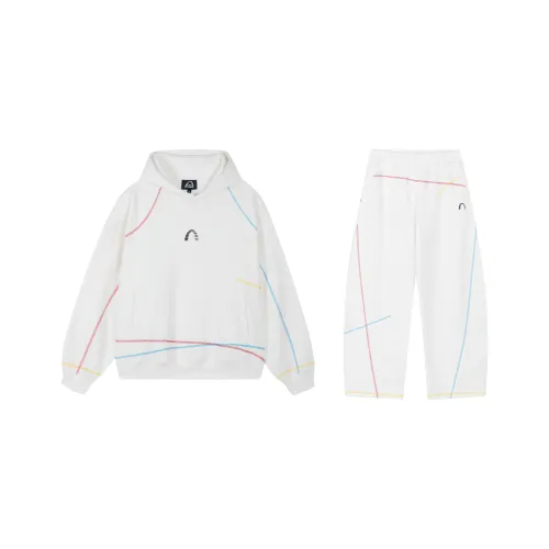 NICEBAD Принт Длинный рукав Толстовка Комплект Женский