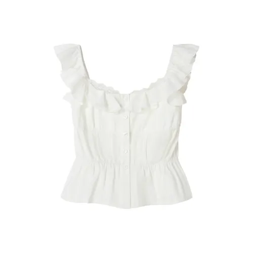 UENA Белый топ В наличии Женские Майки