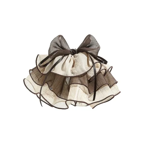 Lano Отделение Ярусная юбка Подол Заколка-краб Женская