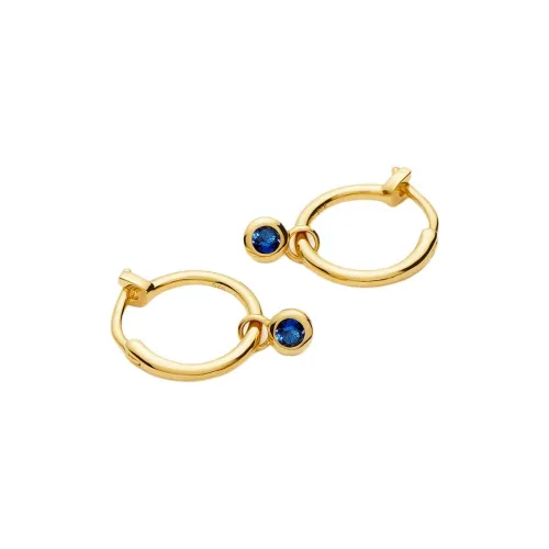 Серьги Missoma Reusable из стерлингового серебра 925 пробы унисекс разноцветные