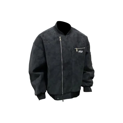 42SPACESHIP Кожа Куртка Унисекс