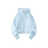 Кремовый Синий (Розовое Сердце Логотип на Груди)