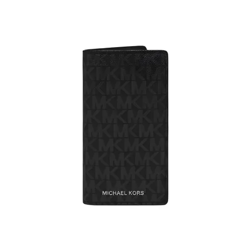 MICHAEL KORS Картхолдер из искусственной кожи мужской черный
