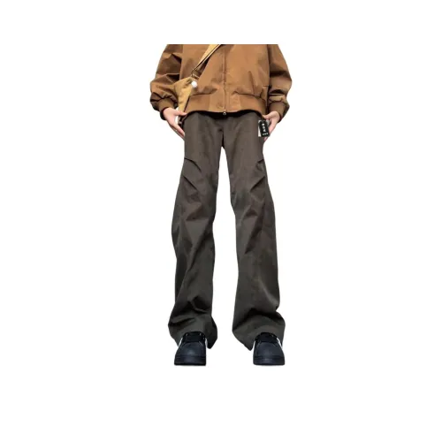 XUBAIHUO Темно-серый унисекс повседневные штаны