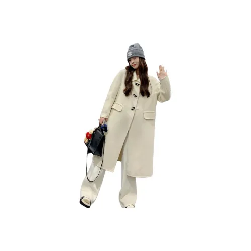 MEXICAN Экрю Женское Пальто