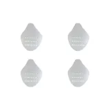 Улучшенный - Светло-белый, Серый, Набор из 2 пар/4 штуки + Наклейка для защиты обуви