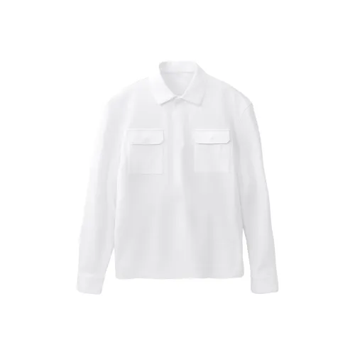 Mr.Bu Moon Белая Мужская Поло