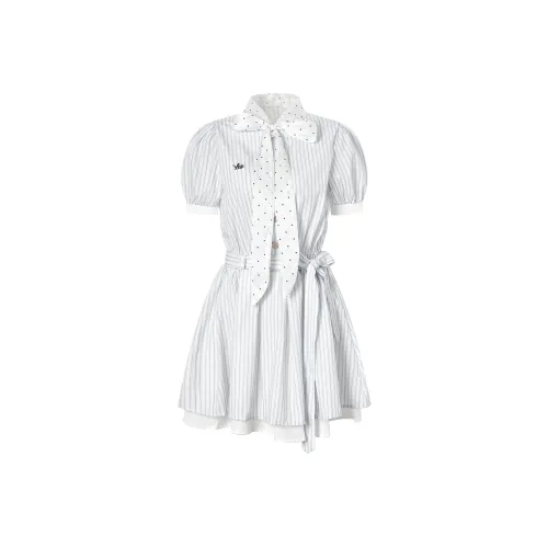 7 SEVFUN Короткий рукав Платье Женское