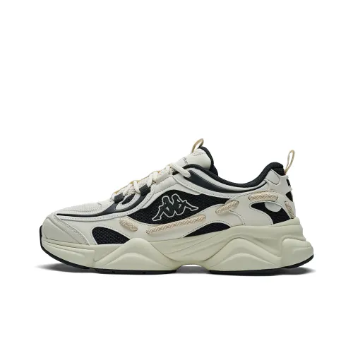 Серия KAPPA устойчивые к истиранию низкие беговые кроссовки унисекс светлый парафин желтый