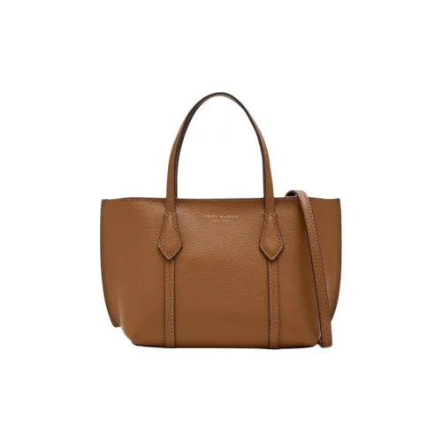 TORY BURCH Perry кожа сумка-тоут мини женская коричневый