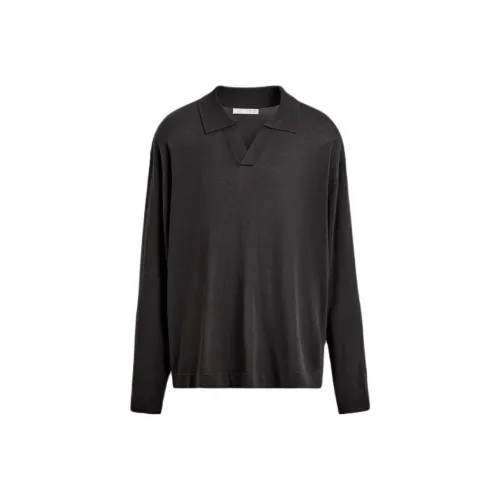 ZARA Мужская поло темно-серая