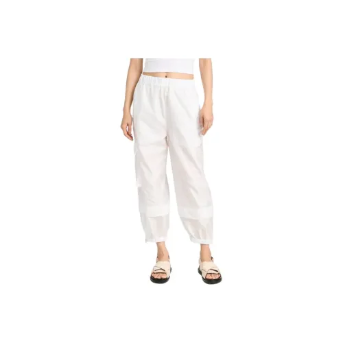 TIBI Белый Женские Повседневные Брюки