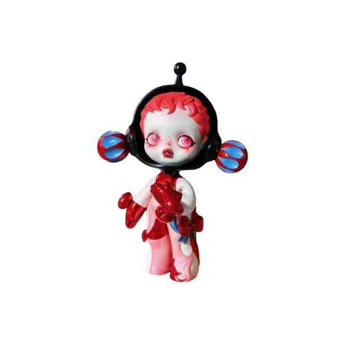 POP MART Коллаборация Skullpanda Фигурки в стиле моды