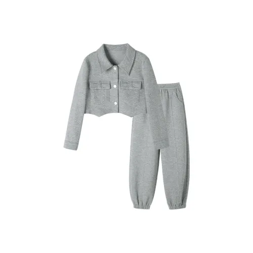 YUANYUAN GIRL Повседневная спортивная одежда двухкомпонентный комплект для детей в возрасте 3-7 лет