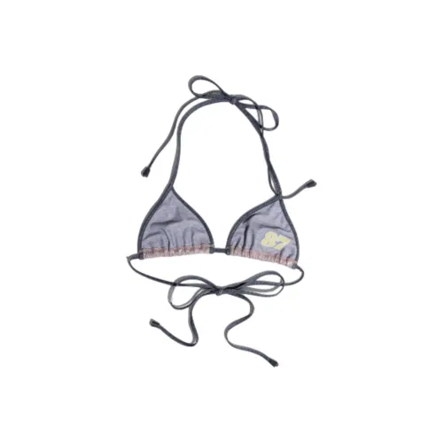 SCULPTOR PATROL Двусторонний топ бикини Розовый Белый меланж Бикини Женские