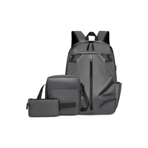 GKY Oxford Рюкзак Стандартный Унисекс Черный Серый