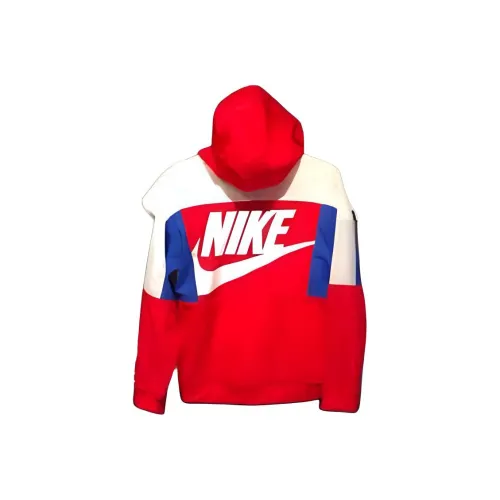 Nike Красный Белый Синий Детские Куртки