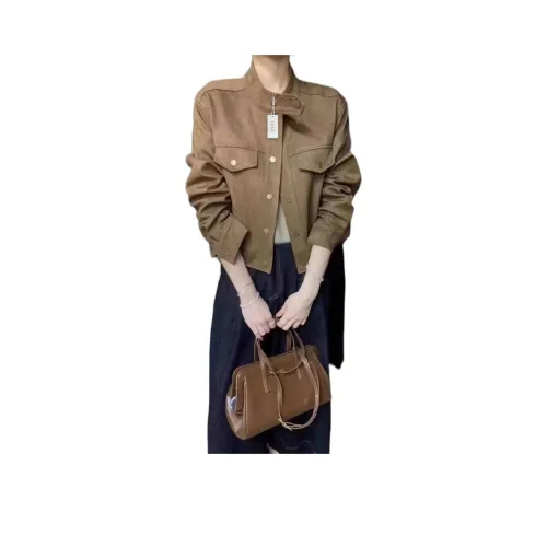 SIXUSICHOU Cropped Jacket Women's