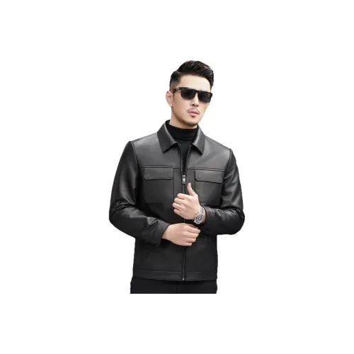 SANTASTIC Мужские кожаные куртки