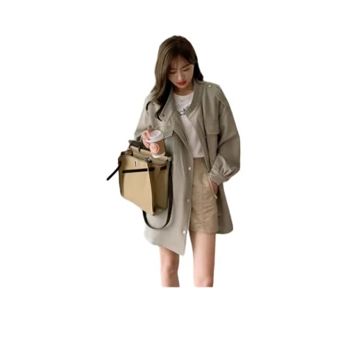 MEXICAN Зеленый Женский Тренч