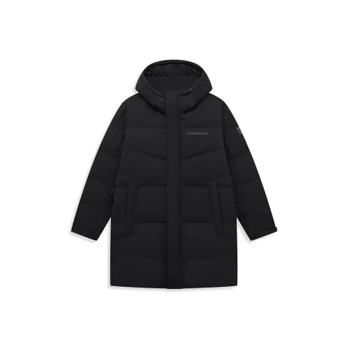 XTEP Пуховик Мужской Глубокий Черный