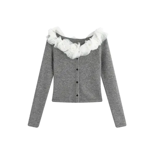 Marc moore Серый Женский Трикотаж