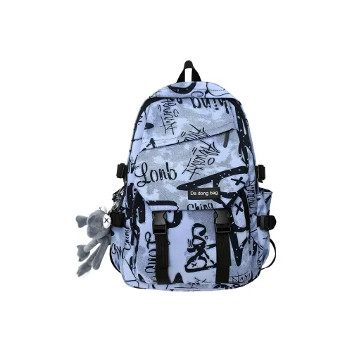 WRELS Nylon Рюкзак Стандартный Синий Черный Серый