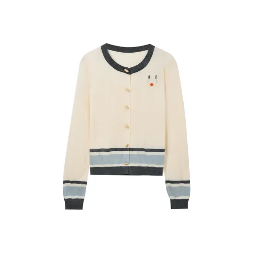 SUSANSAN Полосы Цветовой блок Женский Трикотаж