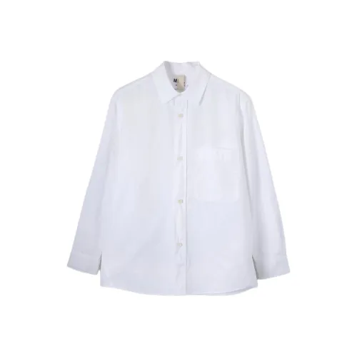 MARGARETHOWELL Белая Мужская Рубашка