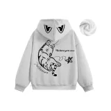 Бело-серый вереск (флисовая подкладка)