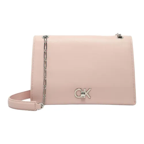 CALVIN KLEIN Переработанный полиэстер Сумка через плечо Женская Розовая