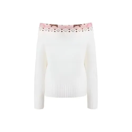 KYKW Белый Женский Трикотаж