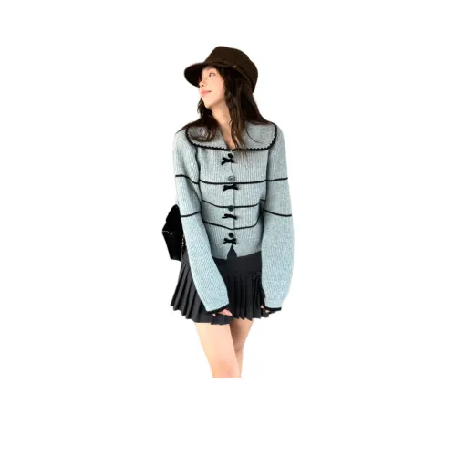 REMOULD Серый Синий Женский Трикотаж