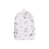 Белый щенок