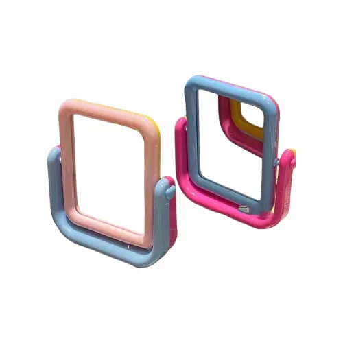 ECOHOME Волновой узор Зеркальце HD Студенческое общежитие Ins Настольный складной стена Зеркальце Принцесса Зеркальце