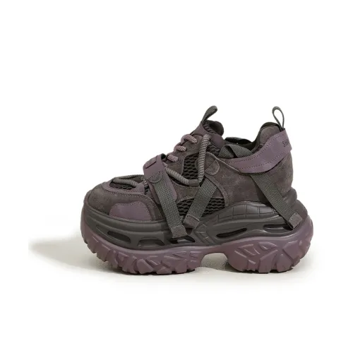 Milan Love Song Амортизаторы Устойчивые к истиранию Противоскользящие Низкий Топ Толстая подошва Кроссовки Женские