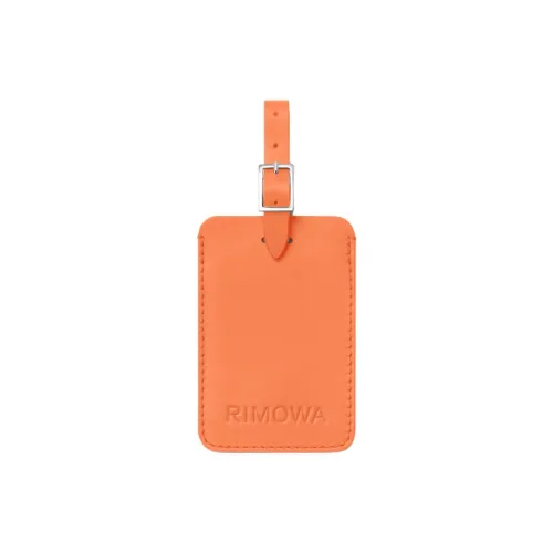 RIMOWA Кожа Luggage Tag Оранжевый
