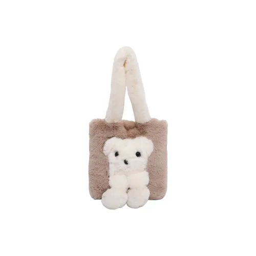 SHIJIA Плюшевая сумка через плечо стандартная унисекс разноцветная