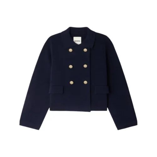 Sandro Темно-синие женские куртки