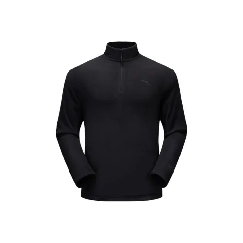 CHAOJIANTA Полузастежка Термический Длинный рукав Унисекс Основной черный