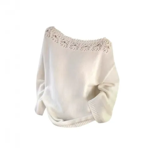 GEZITAI Белый Женский Трикотаж