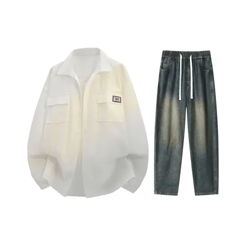 ERQD Унисекс Комплекты Рубашек