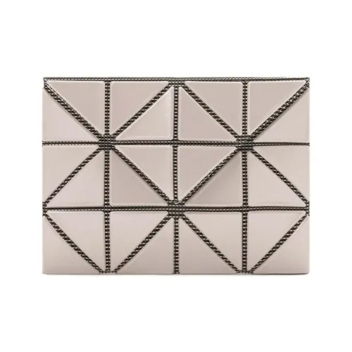 ISSEY MIYAKE Поливинилхлорид Кошелек Мини Женский Бежевый