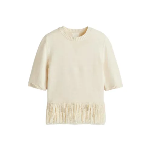 H M Светлый Бежевый Женские Свитера