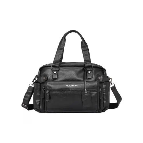 Mulinsen ПУ (полиуретан) Сумка Стандартная Унисекс Черная