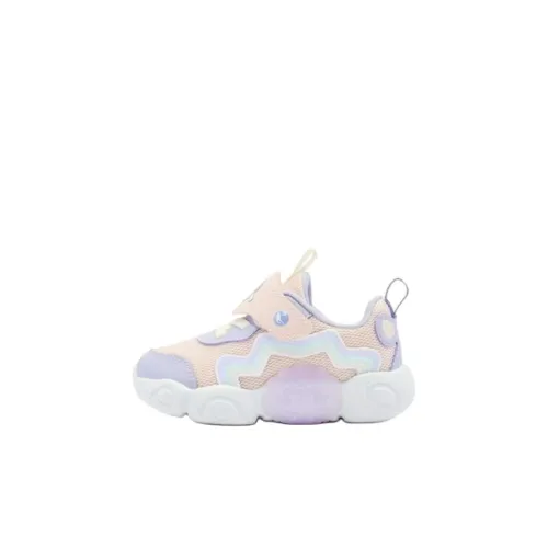 QIAODAN Противоскользящие Низкие Топ Обувь для малышей Розовый Infant и Toddler