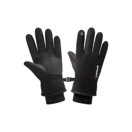 NANJIREN Утолщенные Спортивные Перчатки Мужские