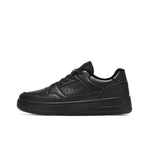 Warrior Air Force 1 Low Топ Скейтборд Кроссовки Унисекс Черный