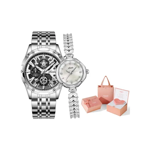 JIFEISHI Кварцевый механизм металлический ремешок часы унисекс разноцветный циферблат